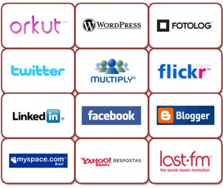 AS REDES SOCIAIS E SUAS POPULARIDADES!